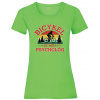 Bicykel je môj psychológ. - Limetková , Dámske , XL