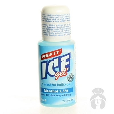 REFIT ICE GEL Menthol roll-on 80 ml