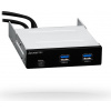 CHIEFTEC MUB-3003C, predný panel s 1x USB typu C a 2x USB typu A