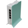 MikroTik hAP ax lite, 4x GbE, 2x 800 MHz, 2.4 GHz Wi-Fi 6, PSU, L4