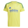 adidas House of Tiro Nation Pack T-Shirt Juniors Yellow/Blu/Grn 7-8 Years