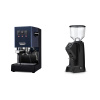 Gaggia New Classic EVO BC, blue + Eureka Zenith 65 Touch, black