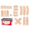 Woody Set kolejí v boxu 20 ks (wd92108)