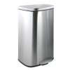 Siko Spirella pedálový odpadkový koš AKIRA kartáčovaná nerez ocel soft-close 50 L 10.21574