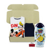 Chlapčenská darčková sada pyžamo Mickey a sprchový gél Mimoni (2TAKJT1) 98/104 120 dní na výmenu alebo vrátenie tovaru!