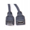PremiumCord Kábel predlžovací micro USB 2.0 M-F, čierny 2m (ku2me2f)