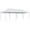 Skladací párty stan biely 3x9 m-ForU-48872