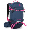 Kilpi GLACIER-U Unisex skialpový a freerideový batoh 30 l SU0901KI Tmavomodrá UNI