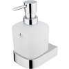 Nimco NIKAU Dávkovač mydla s držiakom, 250 ml, matné sklo/chróm NK 30031C-T-26 NK