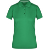 James & Nicholson Polokošile JN 411 High Performance, krátký rukáv, dámská COT02041152405-frog 2XL Zelená frog