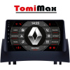 TomiMax Renault Megane 2 Android 14 autorádio s WIFI, GPS, USB, BT HW výbava: QLED 8 Core 8GB+128GB HIGH - iba displej A,C