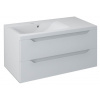 Sapho WAVE umývadlová skrinka 89,7x45x47,8cm, biela,ľavá (WA092L) SPH WA092-3030