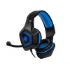 Connect IT Battle Rnbw Ed. 2 herné slúchadlá s mikrofónom, 2xJack+USB - modrá 14545002