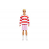 Barbie model Ken-Červeno-bílý proužek