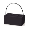 Fine Dine Madeira Black box na príbory a servítky 280x180x120 mm | Fine Dine