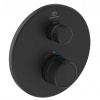 Ideal Standard CeraTherm Navigo Termostatická sprchová batéria pod omietku, hodvábna čierna A7295XG