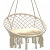 Závesné hojdacie kreslo - Hammock Openwork visiace kreslo 80x60cm s vankúšom EC (Hammock Openwork visiace kreslo 80x60cm s vankúšom EC)