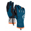 Ortovox pánske rukavice Tour Glove M | farba: petrol blue, veľkosť: XS