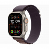 Apple Watch Ultra 2 49 mm titánové puzdro s indigo alpským ťahom M MRET3CS/A