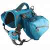 Kurgo Baxter Backpack 3,75L Blue - brašne pre stredné a veľké psy, modré