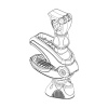 Náhradný diel Thule 1500054112 Bike Arm 122 mm - 30 Torgue Knob