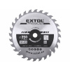 Kotúč pílový s SK plátkami, O350x3,5x30mm, 28z, EXTOL PREMIUM
