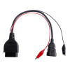 FIAT, LANCIA, ALFA ROMEO, DUCATI, APRILIA, MOTO GUZZI, GILERA, MOTO MOTORINI, TuneECU, 3 pin redukce OBD2 (DIAGNOSTIKA OBD, FIAT 3pin)