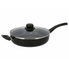 Silvercrest® Hliníková panvica s pokrievkou Alu Noir, Ø 28 cm (100391217)