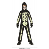 Detský kostým kostra fluoreskujúce - vek 3 - 4 roky - 95 - 115 cm