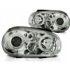 PREDNÉ SVETLÁ PRE VW GOLF 4 97-03 ANGEL EYES CHRÓM
