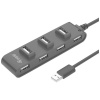 Equip 128957 7 portů USB 2.0 hub čierna; 128957