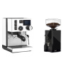 Rancilio Silvia BC PID, white + Eureka Mignon Silenzio 55, BL black