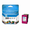 HP 300 Tri-color Original Ink Cartridge atramentová náplň 1 kusov Originál Štandardná výťažnosť Azúrová, Purpurová, Žltá (CC643EE)