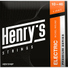Struny na elektrickú gitaru 10-46 Premium nickel Henry's