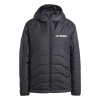 adidas Terrex Multi Synthetic Insulated Hooded Jacket Womens Black 16 (XL)