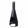 Design-Shop Záhradná piecka HWC-K90, 120x43cm - čierna