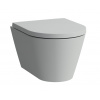 Laufen, Závěsný klozet rimless/compact, hluboké splachování H8203330000001 Varianta: Šedá mat