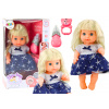 LEAN TOYS Bábika v šatách, cikajúca – zvukové efekty