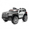Baby Mix Detské elektrické autíčko Police 4x4 čierne