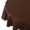 Obrus Odolný Voči Škvrnám Deszczyk Hnedý Kruh s priemerom 150 cm