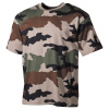 Bavlnené tričko US army MFH® s krátkym rukávom – Camouflage Centre Europe (CCE) vel. S