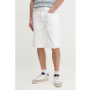 Rifľové krátke nohavice Calvin Klein Jeans J30J327224 biela 32