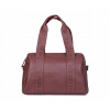Prebaľovacia taška Mommy Club Signature Vegan Leather Dark Brown