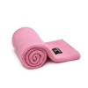 T-tomi Detská pletená deka Autumn Waves Pink