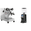 Lelit MaraX3 PL62X3, stainless steel + Eureka Atom Specialty 75, black