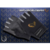 SAVAGE GEAR Neoprene Half Finger Black rybárske rukavice