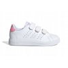Detské športové topánky adidas Advantage Court na suchý zips , biele, GW6495 , veľ. 35
