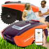 Robotická kosačka Yard Force EasyMow, šírka kosenia 16 cm (Kosiaci robot, automatická kosačka na trávu 260m2 Bluetooth + príslušenstvo YARD FORCE)