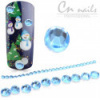 Nalepovacie kamienky Blue 26ks