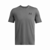 Pánske tričko Under Armour Sportstyle Left Chest SS Veľkosť: M / Farba: sivá/čierna